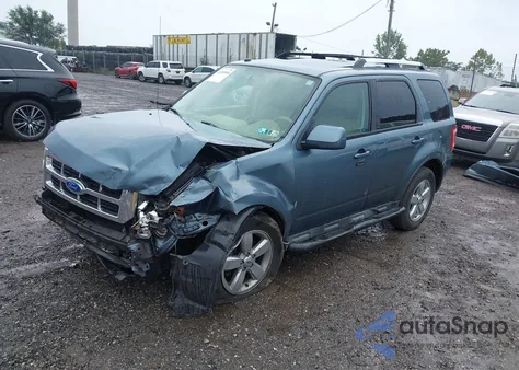 2012 Ford Escape Limited z USA, uszkodzony, nr VIN 1FMCU9E75CKB84125